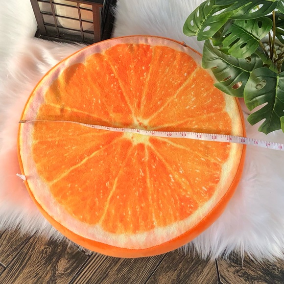 Orange Slice Pillow / Cushion - Picture 3 of 14